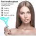 Buy IOSPKKIO Eyeliner Template & Silicone Eye Help - Multi-Function Lipstick & Face Cream Tool - Reusable Beauty Accessory (Blue) - International Shipping Available - Buy Online on GoSupps.com