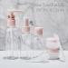 Travel Bottles Set - Leakage-Proof Refillable 11 Pcs Multicolored Plastic Travel Size Containers for Shampoo Conditioner Cosmetics & Shower Gel - Buy Online on GoSupps.com