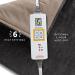 Sunbeam Xpress Heating Pad for Back, Neck, and Shoulder Pain Relief - King Size 12 x 24, Slate Grey - Buy Online on GoSupps.com