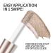 Anglicolor Diamond Glitter Liquid Eyeshadow - Lightweight Smooth Shimmer Eyeshadow & Eyeliner Pen in Champagne - Perfect Cosmetics Gift for Girls and Women - Buy Online on GoSupps.com