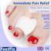 FeetFix Bunion Corrector Toe Separators Minimally Invasive Gel Hallux Valgus Big Toe Straightener Protector Splint Immediate Foot Pain Relief 4 Pack Wear With Shoes Spacer Medical Grade - Buy Online on GoSupps.com