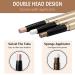 Miioto Eyeshadow Stick Set - 3 PCs Cream Makeup Pens Waterproof Eye Brightener & Smoky Eyeshadow Crayon with Brush - Buy Online on GoSupps.com