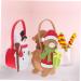 STOBAZA Christmas Ornaments 3pcs Christmas Bag Candy Bags Festive Candy Pouch Bags Dessert Bags Child Tote Bag - Buy Online on GoSupps.com