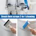 10pcs Window Cleaning Equipment 2-in-1 Window Cleaner Tool Portable Window Cleaning Squeegee Washable Window Washer for Shower Bathroom Mirror Glass Tiles. - Buy Online on GoSupps.com