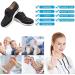 QSXWDCEF Orthopedic Diabetic Slippers for Swollen Feet | Adjustable Closure Sandals for Arthritis & Edema | Extra Wide Velcro Comfort | Senior Rehabilitation Shoes - Grey - Buy Online on GoSupps.com