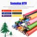 SOMOLUX Light Blue HTV Iron On Heat Transfer Vinyl Roll - 12 x 12' - Easy to Cut & Weed - DIY T-Shirts - Buy Online on GoSupps.com