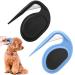 2PCs care knife for long-haired pets knot comb for cats grooming knife de-filtered knot cat knots remove Pet Dematting Combs Knotting Comb Knotting Comb Pet Grooming Tool 2PCS-B