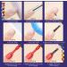 ZUCCIE 23 Pcs Gel Nail Polish Set - Colourful Summer Collection with Glossy & Matte Finish - Soak off UV LED Gel Polish Kit in Red, Green, Gray, Pink Glitter - Starter Kit with Base and Top Coat - Gift Blue Purple - Buy Online on GoSupps.com