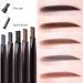 Beginner Eyebrow Eyebrow Long Rotation Automatic Pencil Brush Eyeshadow 50 Sent Items (B One Size) 1 count (Pack of 1) B - Buy Online on GoSupps.com