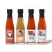 Thoughtfully Hot Sauces Gift Set | Street Food Truck Tasting Set with 4 Spicy Chili Sauces - Perfect for Foodies - Buy Online on GoSupps.com