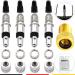Buy Flash Valve Bicycle Valve Adapter Set - 4x Dunlop Replacement Valves Caps & Air Pump Attachment - Universal DV AV Schrader Accessories for Seamless International Shipping - Buy Online on GoSupps.com