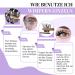 Reusable Eyelash Clusters for Beginners | 208 PCs DIY Lash Kit Individual Extensions (D-8-16Mix B05+B06) - Buy Online on GoSupps.com