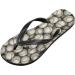 Buy Mnsruu Funny Baseball Flip Flops | Stylish Multicolored Sandals for Men & Women - Perfect for Home Spa Travel - Buy Online on GoSupps.com