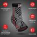 Buy ZOYER Ankle Compression Sleeve | Breathable Support for Sprains Plantar Fasciitis & Joint Pain | International Shipping Available - Buy Online on GoSupps.com