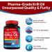 Antarctic Krill Oil 1000mg Softgels | DHA EPA 1:2 Perfect Ratio | Astaxanthin | Joint, Brain, Heart, Eye Health | Non-GMO | Clean Extraction | No Fish Taste - Buy Online on GoSupps.com