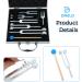 6PCS Solfeggio Tuning Fork Set 128Hz 256Hz 512Hz 2048Hz 4096Hz with Aluminum Gift Box - Silver Healing Sound Therapy & Meditation Tools - Buy Online on GoSupps.com