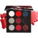  Generisch Halloween Eyeshadow Palette Black and Red Eyeshadow Palette Gothic Makeup 9 Colors Punk Smoky Eyeshadows Highly Pigmented Eyeshadow for Halloween Party - Buy Online on GoSupps.com