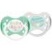 DODIE Set of 2 Anatomical Pacifiers for 0-6 Months | BPA Free & Durable | Random with or without Ring | Love Mom & Dad - Buy Online on GoSupps.com