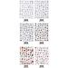 1 Sheet Fashion Decals Graffiti Pattern DIY Nail Art Decoration Slider Manicure Tool Geometric People Face Nail Sticker(1122) Style1122 - Buy Online on GoSupps.com