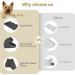 Coomatzu Waterproof Pet Bowl Pad for Cats & Dogs | Silicone Lining Mat | Hand Wash | 45x26cm Black - Buy Online on GoSupps.com
