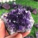 Amethyst Rough Stone 30-60g Uruguay Amethyst Cluster cave Pieces of Original Stone specimens Placed - Buy Online on GoSupps.com