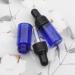 Unxuey 20pcs 3ml Blue Glass Empty Bottles with Clear Glass Pipettes Dropper Refillable Essential Oil Glass Bottles for Perfume Liquid Mini Eye Fragrance Cosmetic - Buy Online on GoSupps.com