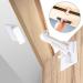 Invisible Anti-Theft Drawer Locks - Baby Proof & Child Safety Cabinet Locks - 4 Pcs White for Secure Home Protection - Buy Online on GoSupps.com