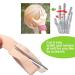 Reppkyh Finger Wrap Tape - 9 Pcs for Broken, Sprained, Fractured Finger - Finger Straps for Jammed, Swollen, Dislocated Joint - Nude - Buy Online on GoSupps.com