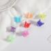 DYOVNAK Mini Hair Claws 0.59 Inch Clips for Women - 48 Pack Transparent Butterfly Design - Buy Online on GoSupps.com