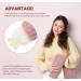 HomeWit XXL Heat Bottle - Long 2L Chenille Covers in Silver Gray & Dark Pink for Shoulder Neck & Bed - Buy Online on GoSupps.com