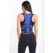 Posture Corrector Deluxe with Adjustable Magnetic Straps in Medium Blue Neoprene - Four Colour Options - Buy Online on GoSupps.com