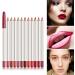  Pruojhw Lip Liners - 12 Colors - Satin Finish - Long-Lasting - Lip Pencil - For Women Girls Family Sister Friend - Buy Online on GoSupps.com