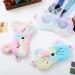 3-Piece Plush Animal Eye Cover Set - Bunny, Cat, and Unicorn | Soft Eye Blindfold for Kids and Adults | Perfect for Travel and Home Use - Buy Online on GoSupps.com