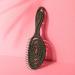 Ninabella Bio Hairbrush - Detangler for Women Men & Kids | Perfect for Curls & Long Hair | Professional Spiral Spring Brush in Chocolate Brown - Buy Online on GoSupps.com