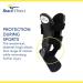 Brace Direct Semi-Rigid Active Ankle Brace for Sprain Support - Left Ankle - Men and Women - Ideal for Volleyball, Basketball, Football - Buy Online on GoSupps.com