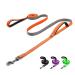 Demigreat tow lines for dogs 1.5m / 3m / 5m Robust long dog leash training line with padded handle and hand loop training leash for small to large dogs 3m / 10ft orange