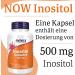 Now Foods Inositol 500 mg - 100 Vegan Capsules | Gluten Free Soy Free Vitamin B8 - International Shipping Available - Buy Online on GoSupps.com