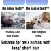 MoHern 6-Piece Cat and Dog Comb Set for Tear Stains, Floating Hair, and Dandruff - Durable Teeth for Effective Cleaning - Buy Online on GoSupps.com