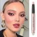 2-in-1 Eye Brightener & Shimmer Cream Shadow Stick - Long-Lasting, Waterproof Rose Gold Highlighter Makeup - Buy Online on GoSupps.com