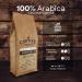COFFEE CRUISE Santos Coffee Beans 1 kg - Medium Roast - Aromatic Caramels - For all Coffee Machines - 100% Arabica - Buy Online on GoSupps.com