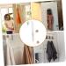 PRETYZOOM 2pcs Hook up Clothes Hanger Door Back Hat Hook White Bathroom Towel Hooks Clothes Hook No Punching - Buy Online on GoSupps.com