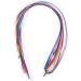 Hair Tinsel Durable Braiding Hair String Styling Braiding Hair String Beautiful hair Tinsel Kit for Party Individual Use(6mm color flat hair rope) - Buy Online on GoSupps.com