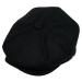 EPOCH Men's Classic 8 Panel Wool Blend Newsboy Snap Brim Collection Hat Black X-Large