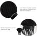6 Pcs Black Invisible Fluffy Hair Clip Sets Breathable Puff Hair Head Cushion Add Hair Volume Princess Hairstyle Hair Pins Pad for Girls Women - Buy Online on GoSupps.com