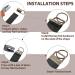 120 Pieces Key Fob Hardware in 6 Colors with Key Ring - 1 Inch Keychain Fob Wristlet Hardware - Buy Online on GoSupps.com