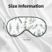 Soft Eucalyptus Leaves Sleep Eye Mask - Breathable Travel Eye Patch for Relaxation | Shop Now - Buy Online on GoSupps.com