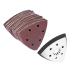 61 Pieces Sanding Pads - 90mm 6 Holes Detail Sander Sandpaper for Oscillating Tools | Perfect for Sanding & Polishing - Buy Online on GoSupps.com
