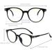Gaming Glasses for Computer Use - Anti-Fatigue Blue Light Filter Non-Prescription Eyeglasses - Black One Size - Buy Online on GoSupps.com