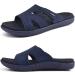KuaiLu Womens Fashion Orthotic Slides Ladies Lightweight Athletic Yoga Mat Sandals Slip On Thick Cushion Slippers Sandals With Comfortable Plantar Fasciitis Arch Support 8 Navy