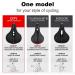DAWAY Comfortable Bike Seat - Memory Foam Padded Saddle for Peloton & Mountain Bikes - Shock Absorbing & Waterproof - Universal City (C99) - Buy Online on GoSupps.com